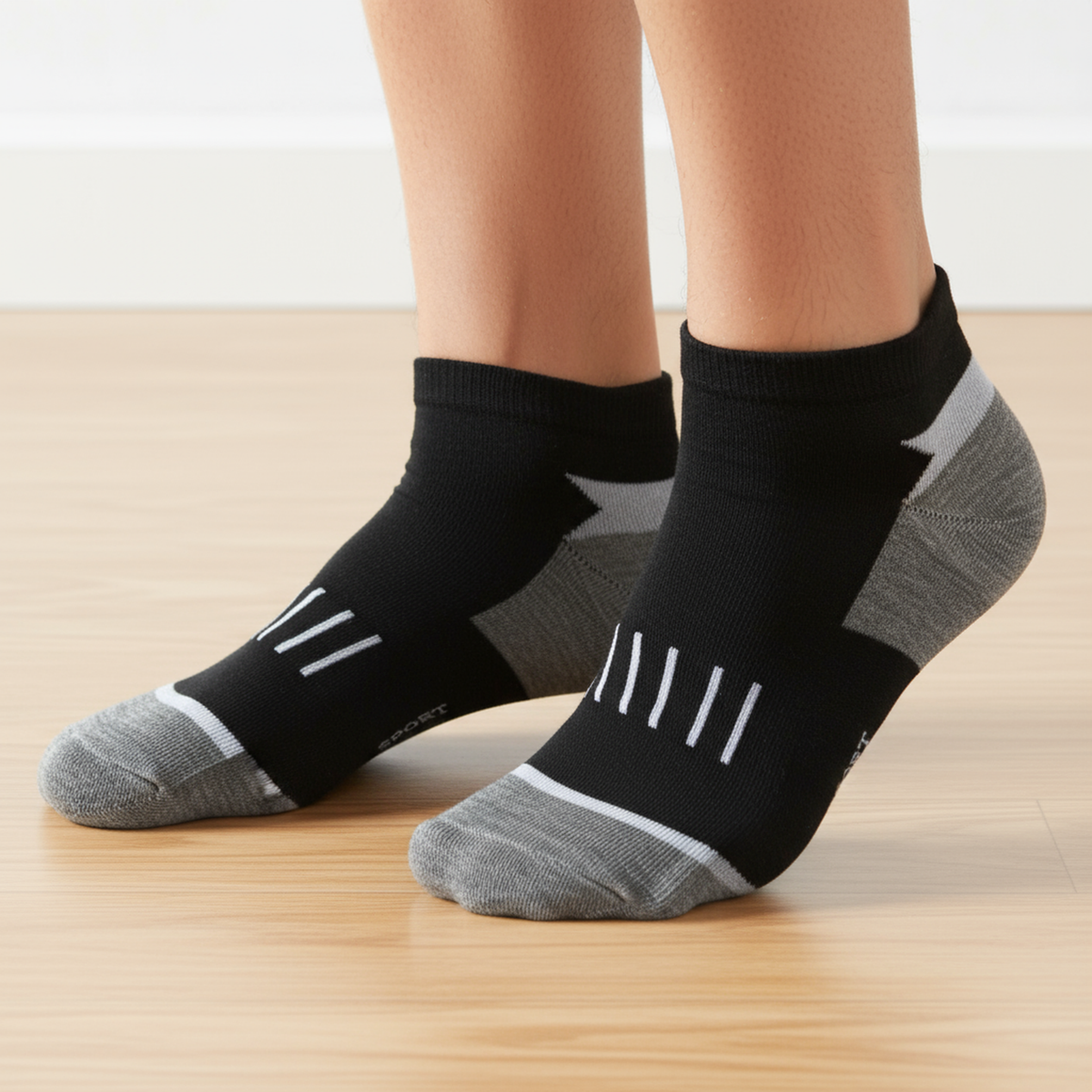 Sneaker Sport Socken Freizeit Socken Baumwolle Socken Kurzsocken #075