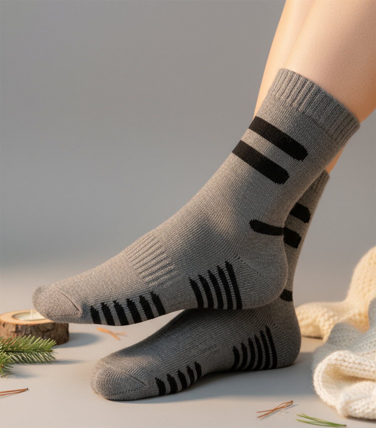 Thermo Socken Winter Sport Socken Dicke Socken Arbeitssocken Warme HD-312-C