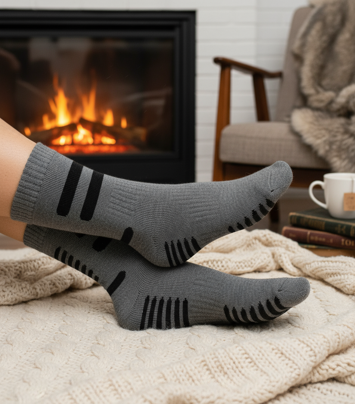 Thermo Socken Winter Sport Socken Dicke Socken Arbeitssocken Warme HD-312-C