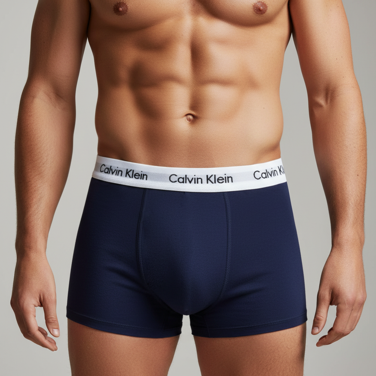 Calvin Klein 3er Pack Strecht Baumwolle Boxershorts Trunk U2662 I03