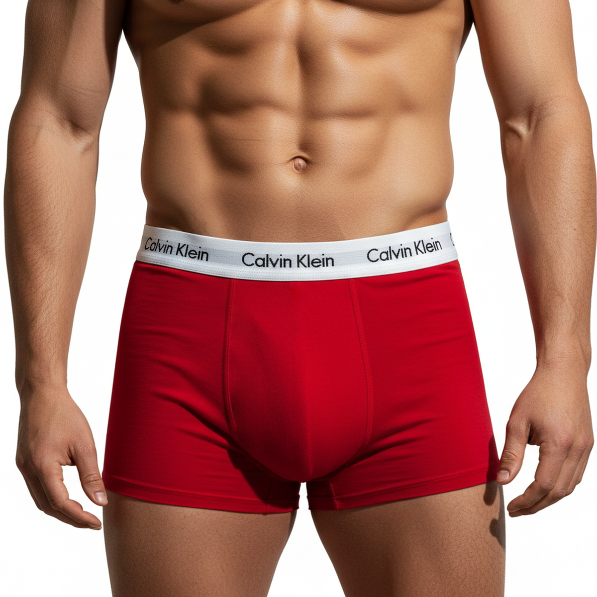 Calvin Klein 3er Pack Strecht Baumwolle Boxershorts Trunk U2662 I03