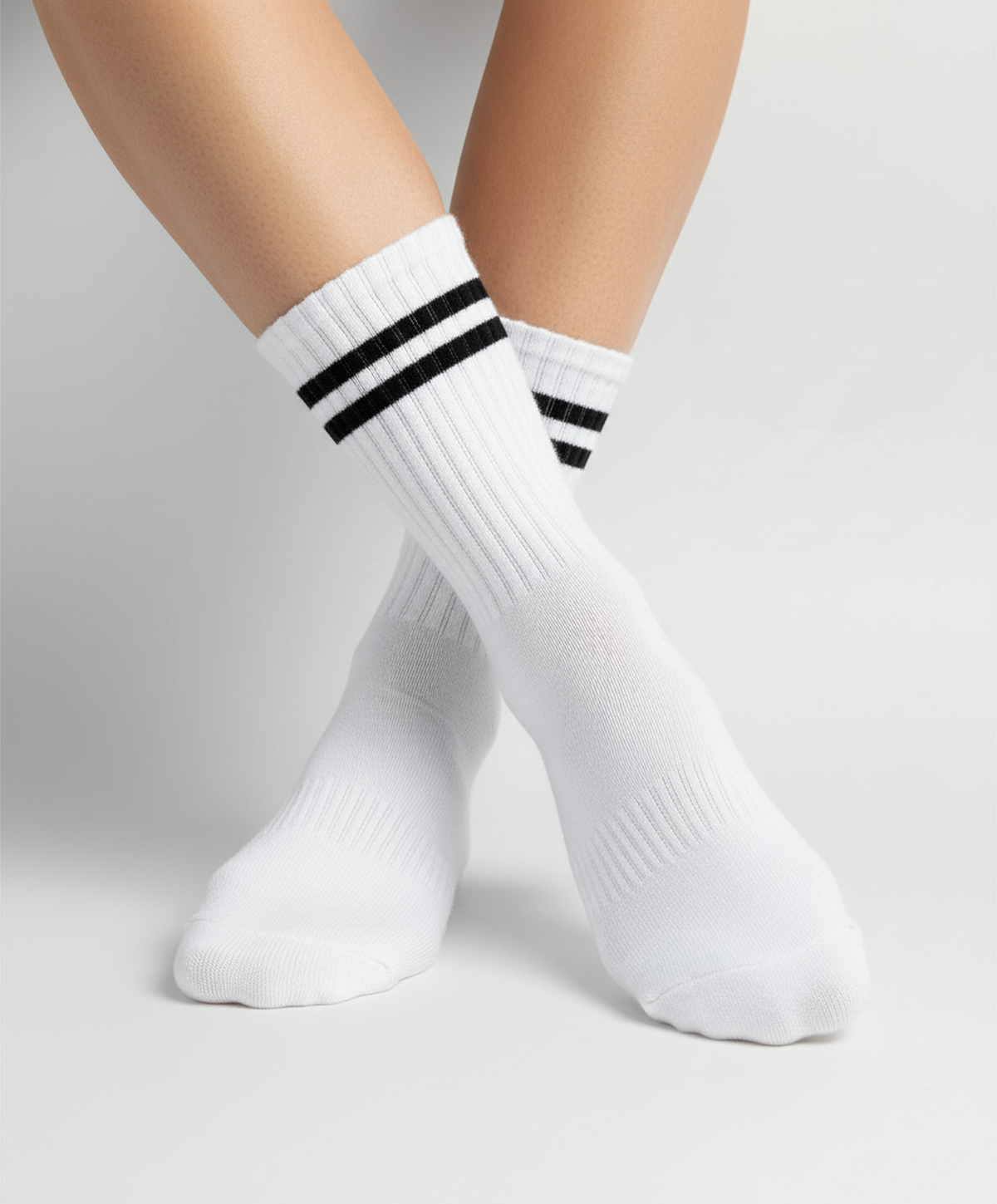 5 bis 50 Paar TENNISSOCKEN Sportsocken Herren Damen Socken Baumwolle Weiß