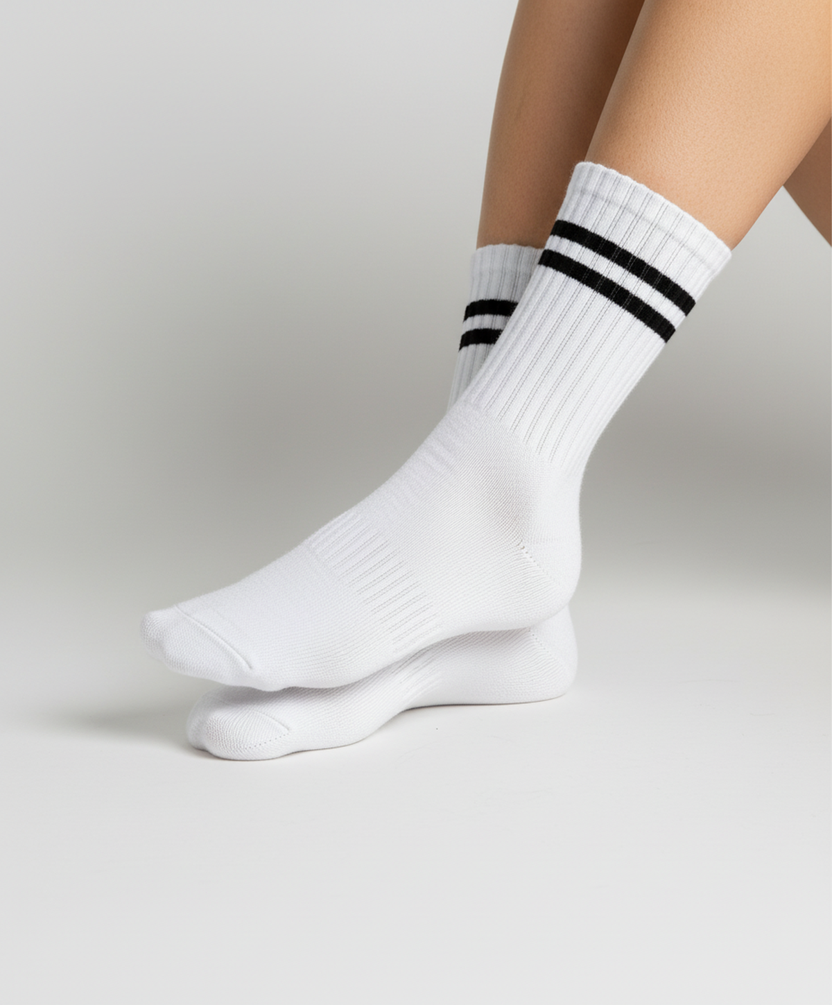5 bis 50 Paar TENNISSOCKEN Sportsocken Herren Damen Socken Baumwolle Weiß