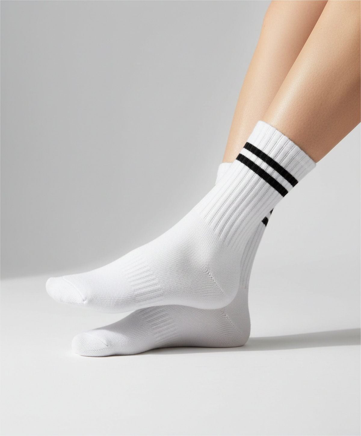 5 bis 50 Paar TENNISSOCKEN Sportsocken Herren Damen Socken Baumwolle Weiß