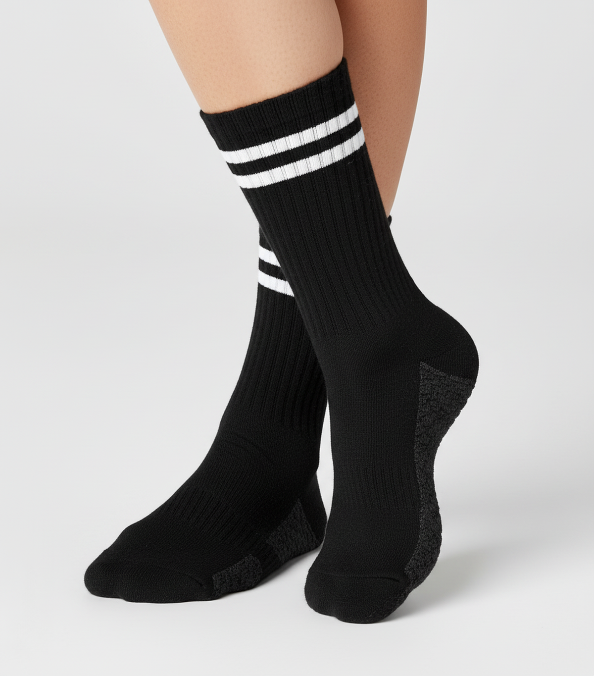 5 bis 50 Paar TENNISSOCKEN Sportsocken Herren Damen Socken Baumwolle Schwarz