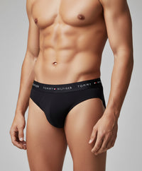 TOMMY HILFIGER 3er Pack Slops Brief Cotton Stretch Baumwolle Elasthan UMOUM03471-0WE