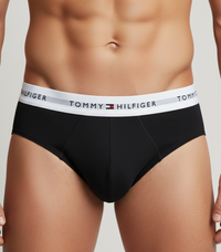 TOMMY HILFIGER 3er Pack Slops Brief Cotton Stretch Baumwolle Elasthan UMOUM03471-0XL