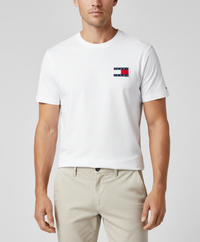 TOMMY HILFIGER T-Shirts Kurzarm Baumwolle TOMMY JEANS DM0DM20740 YBR Weiß