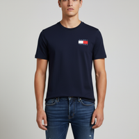 TOMMY HILFIGER T-Shirts Kurzarm Baumwolle TOMMY JEANS DM0DM20740-BLC1G Navy