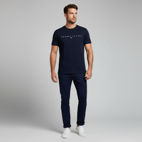 TOMMY HILFIGER T-Shirts Kurzarm Baumwolle TOMMY JEANS DM0DM20744-BLC1G Navy