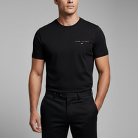 TOMMY HILFIGER T-Shirts Baumwolle TOMMY JEANS DM0DM21780 BDS Schwarz