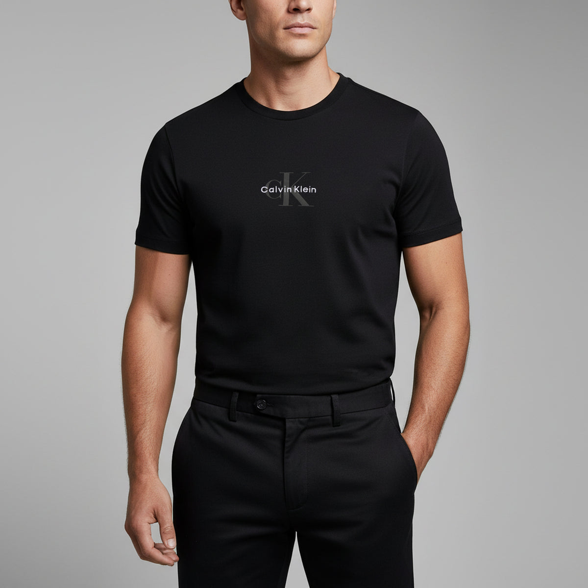 Calvin Klein T-Shirts Kurzarm Baumwolle CALVIN KLEIN JEANS LV04RB866G UB1 Black