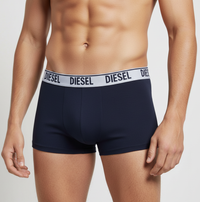 3er Pack DIESEL Boxershorts Cotton Stretch Trunk Baumwolle 00SAB2 UMBX 0SFAC