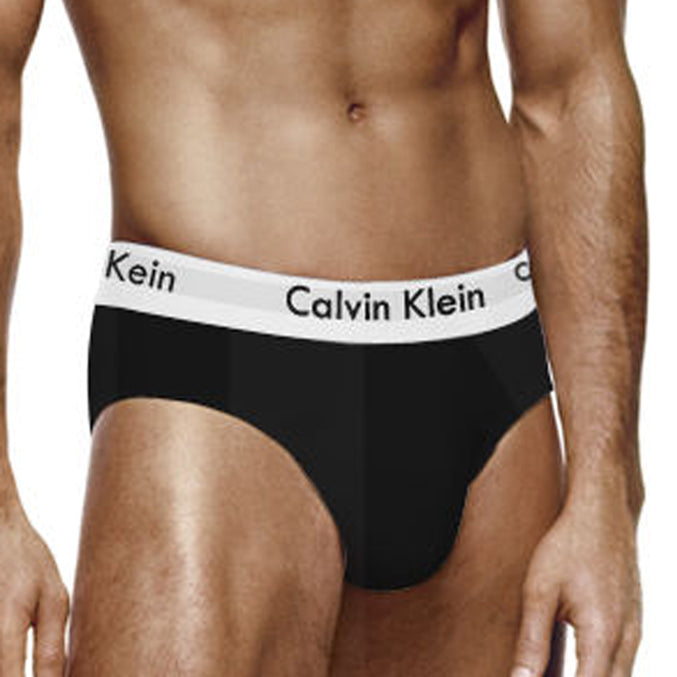 Calvin Klein 3er Pack Strecht Baumwolle Hip Briefs U2661G 001