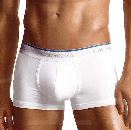 Calvin Klein Tech Cool Boxershorts Weiss mit Blau U2729A 100