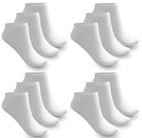 Sneacker Socken Freizeit Socken Herren Damen Baumwolle Schwarz Weiss YS