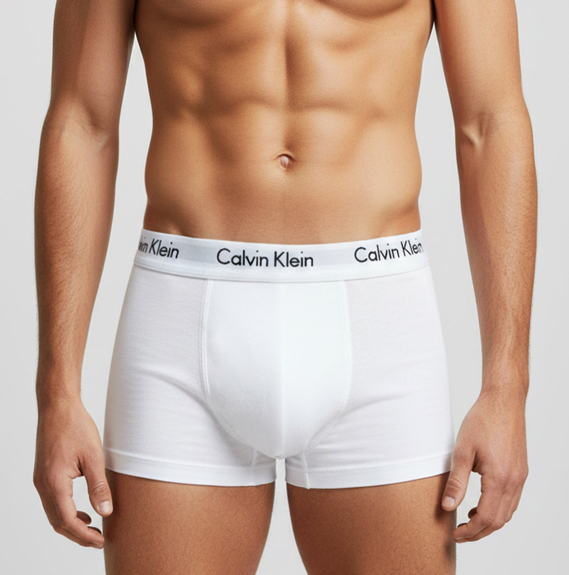 Calvin Klein 3er Pack Strecht Baumwolle Boxershorts Trunk U2662 I03